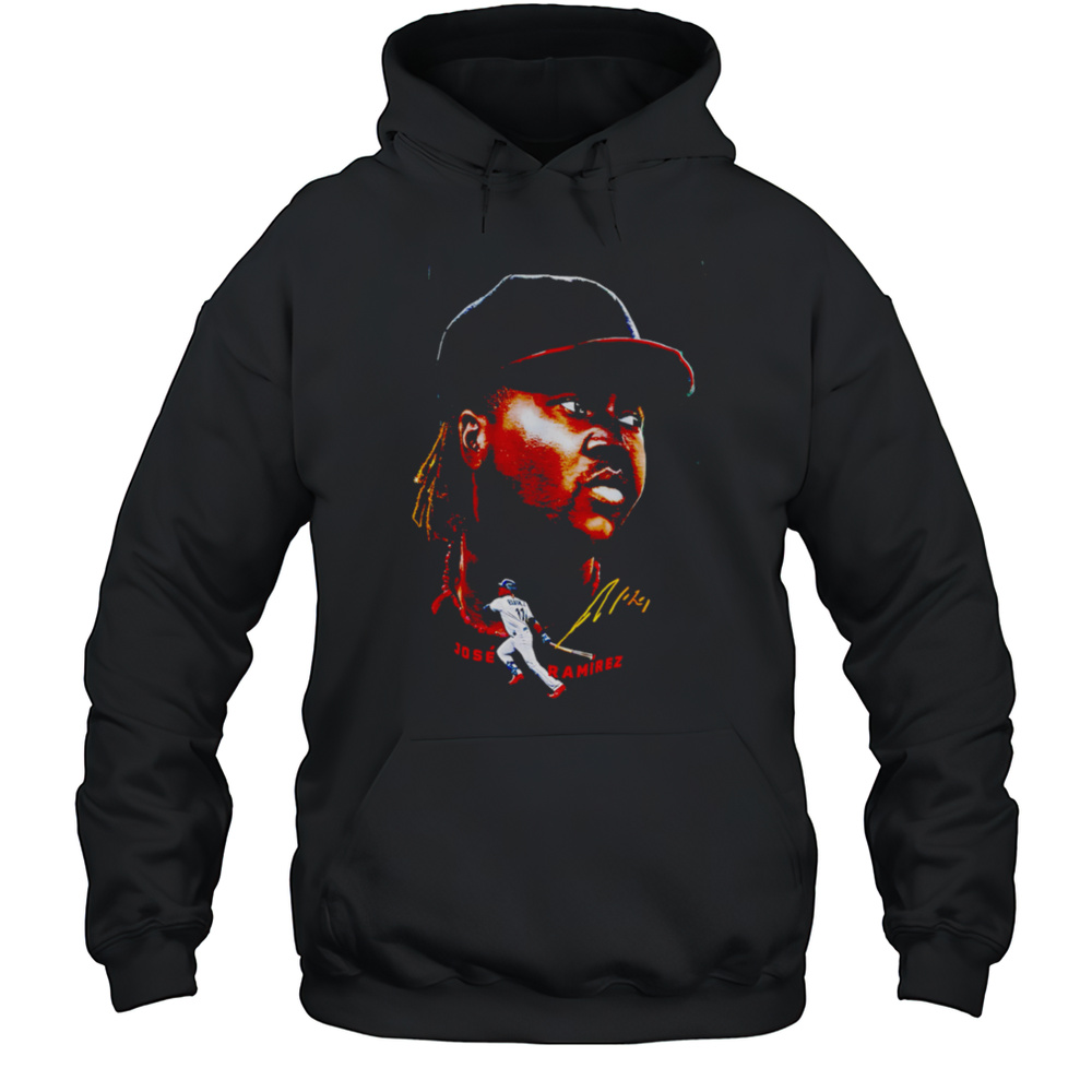 Jose Ramirez Cleveland Guardians Big Face Retro Shirt Unisex Hoodie
