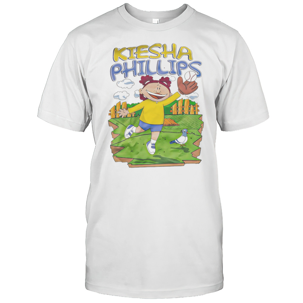 Kiesha Phillips Baseball Cartoon Shirt