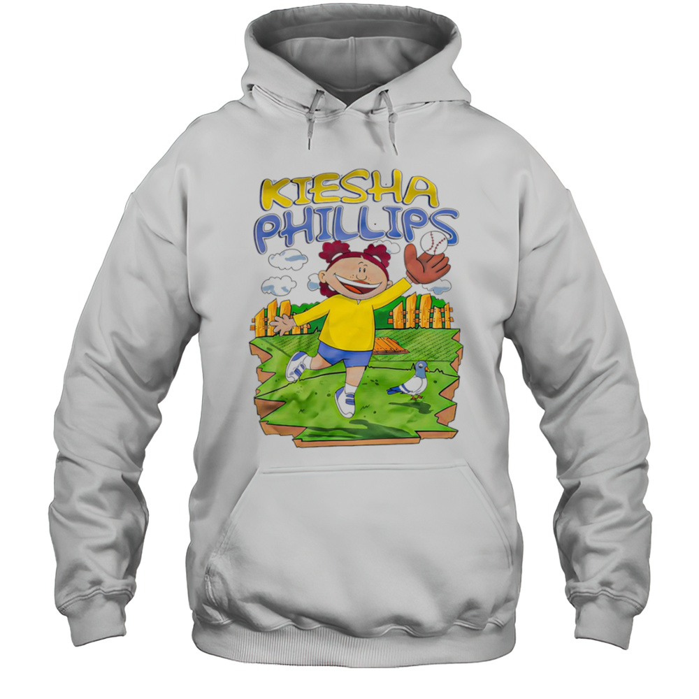 Kiesha Phillips Baseball Cartoon Shirt Unisex Hoodie