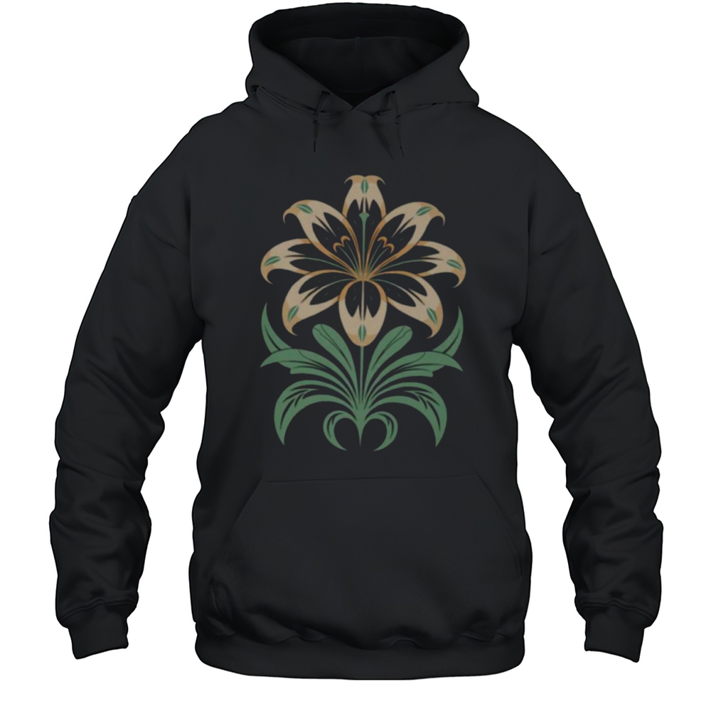 Lily Indian Tribal Art Native American Shirt Unisex Hoodie