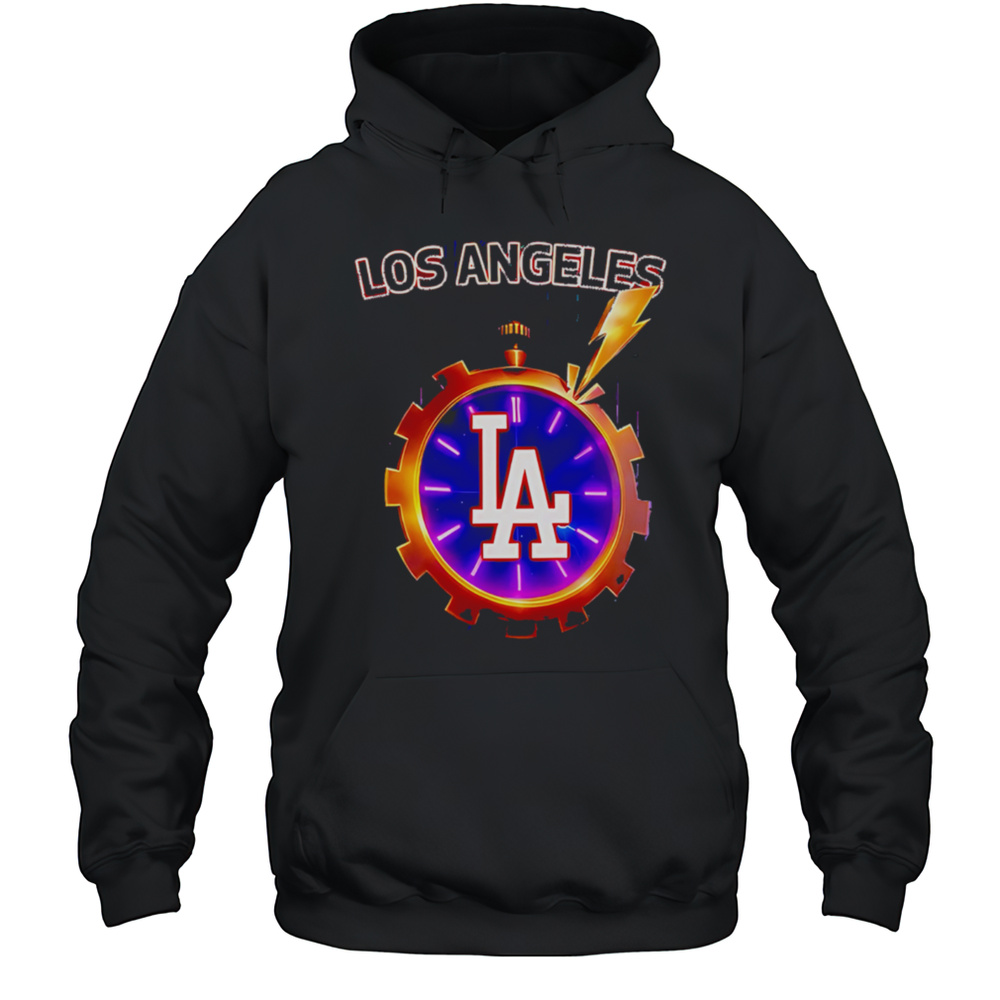 Los Angeles Dodgers Back To The Future 2025 Baseball Shirt Unisex Hoodie