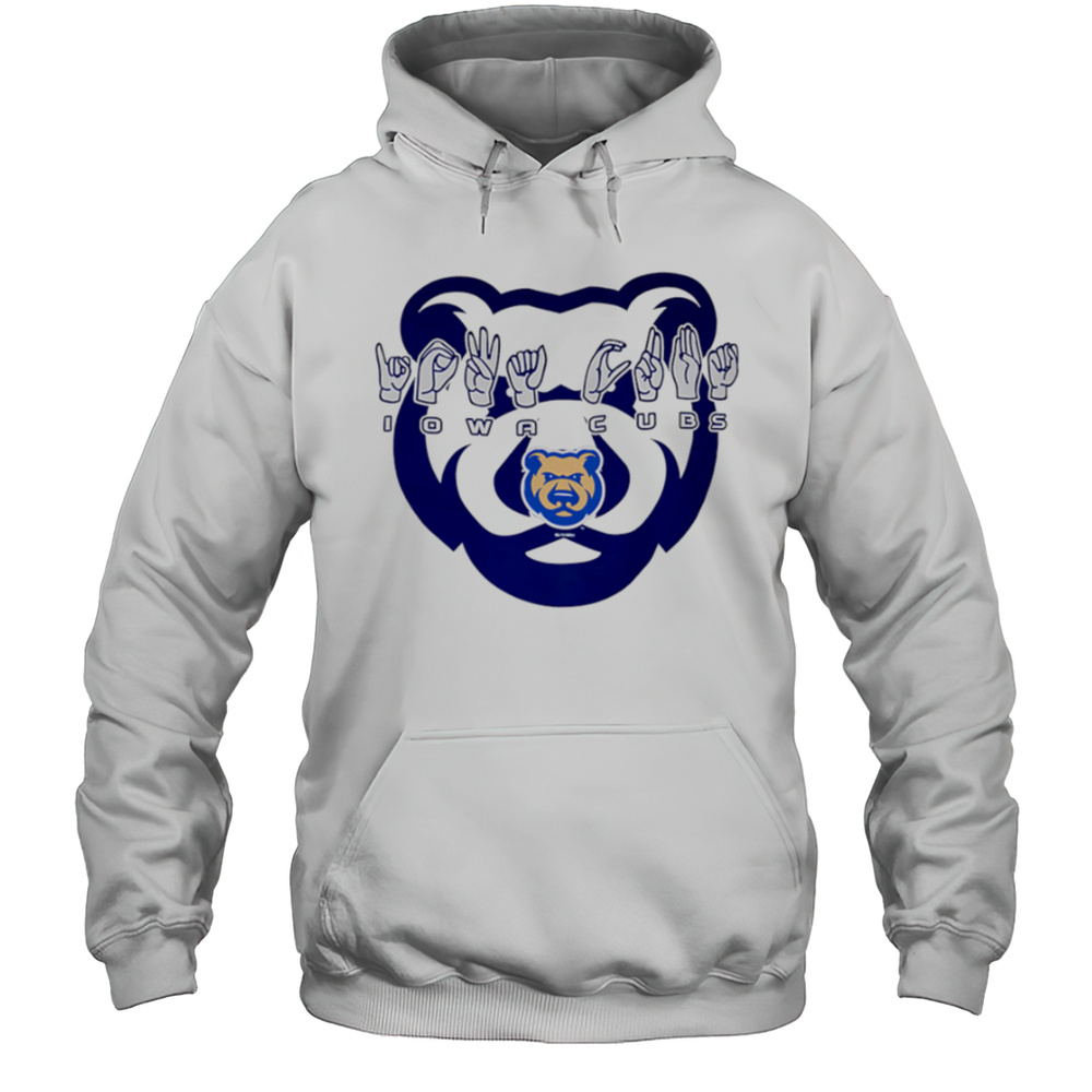 Lowa Cubs Hand Sign Shirt Unisex Hoodie