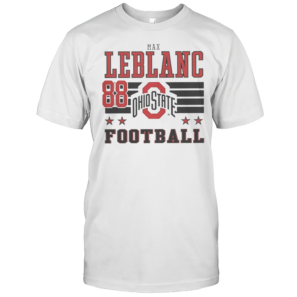 Max LeBlanc Ohio State Buckeyes Football 88 T-Shirt