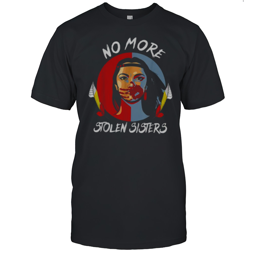 MMIW Awareness Native American Stop MMIW Human Women Rights T Shirt