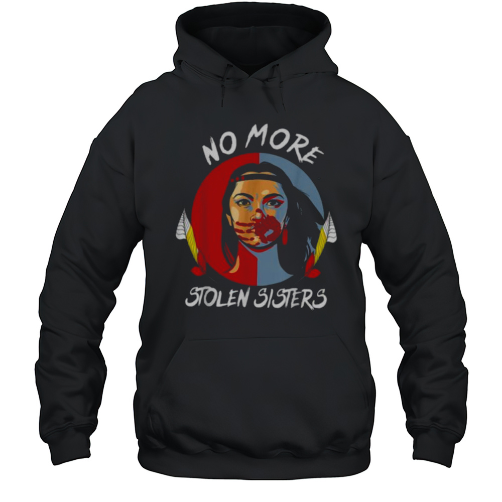 MMIW Awareness Native American Stop MMIW Human Women Rights T Shirt Unisex Hoodie