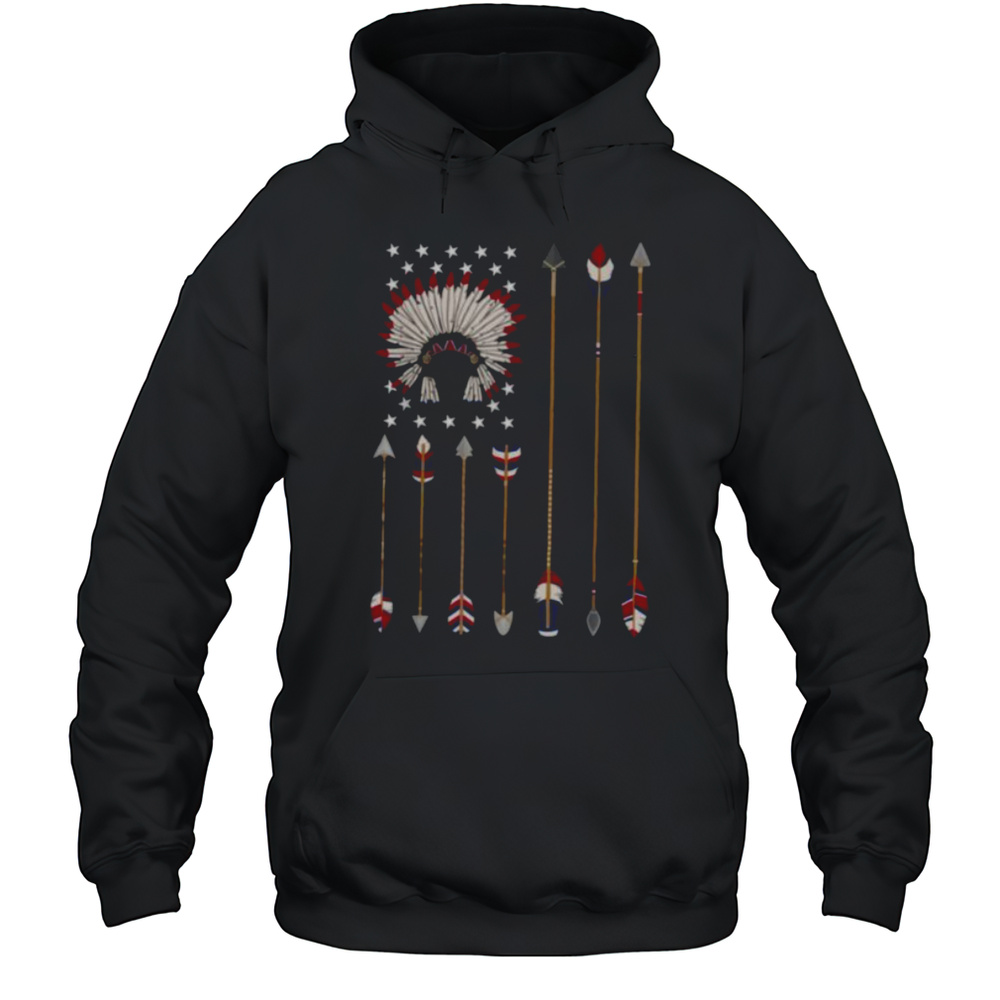 Native American Indian 4th Of July Indigenous Americans T Shirt Unisex Hoodie