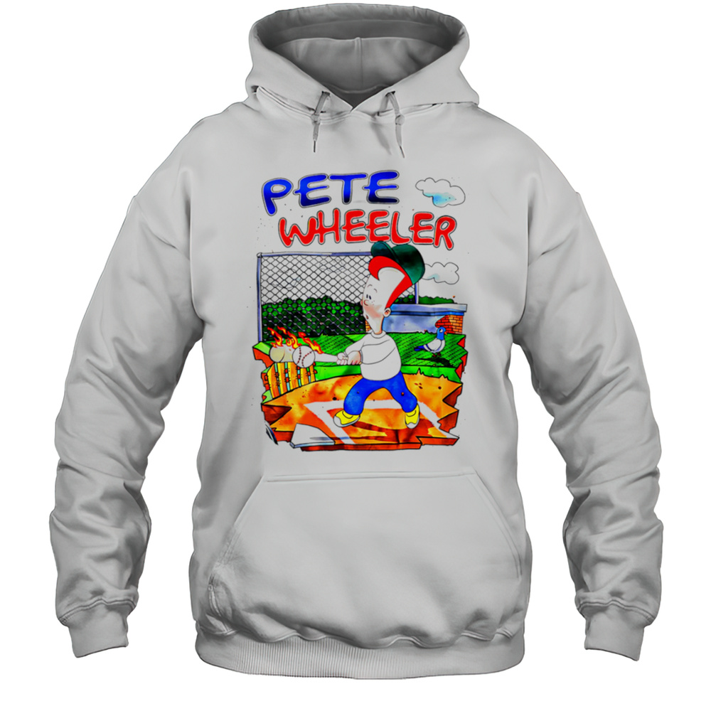 Pete Wheeler Baseball Cartoon Shirt Unisex Hoodie