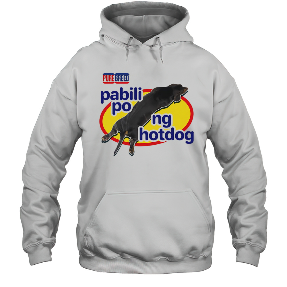 Pure Breed Pabili Pong Hotdog Shirt Unisex Hoodie