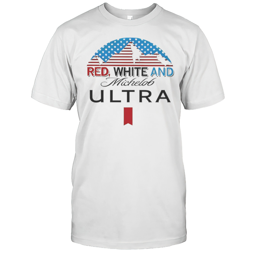 Red White And Michelob Ultra Shirt