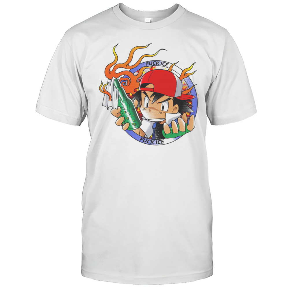 Satoshi Pokemon Fuck Ice Shirt
