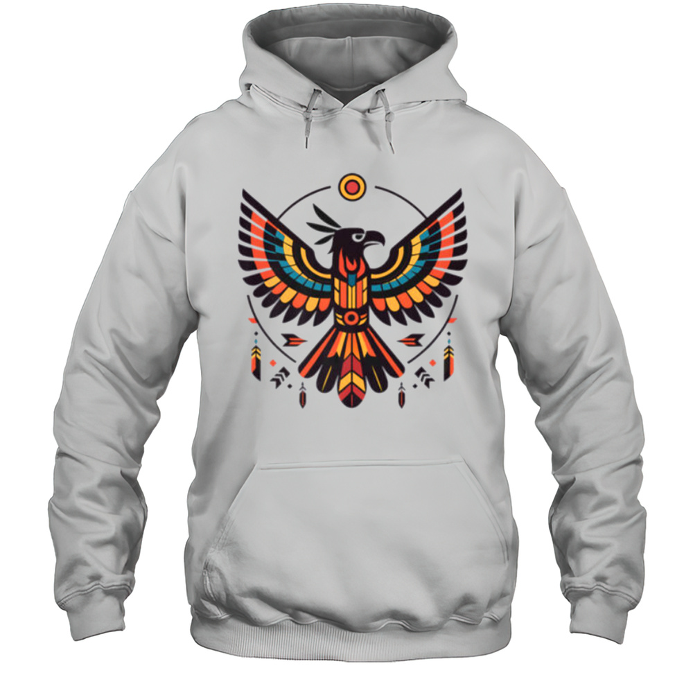 Thunderbird Native American Tribal Art Shirt Unisex Hoodie