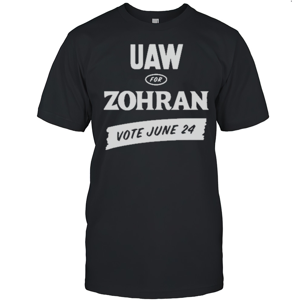 Uaw For Zohran Mamdani T-Shirt