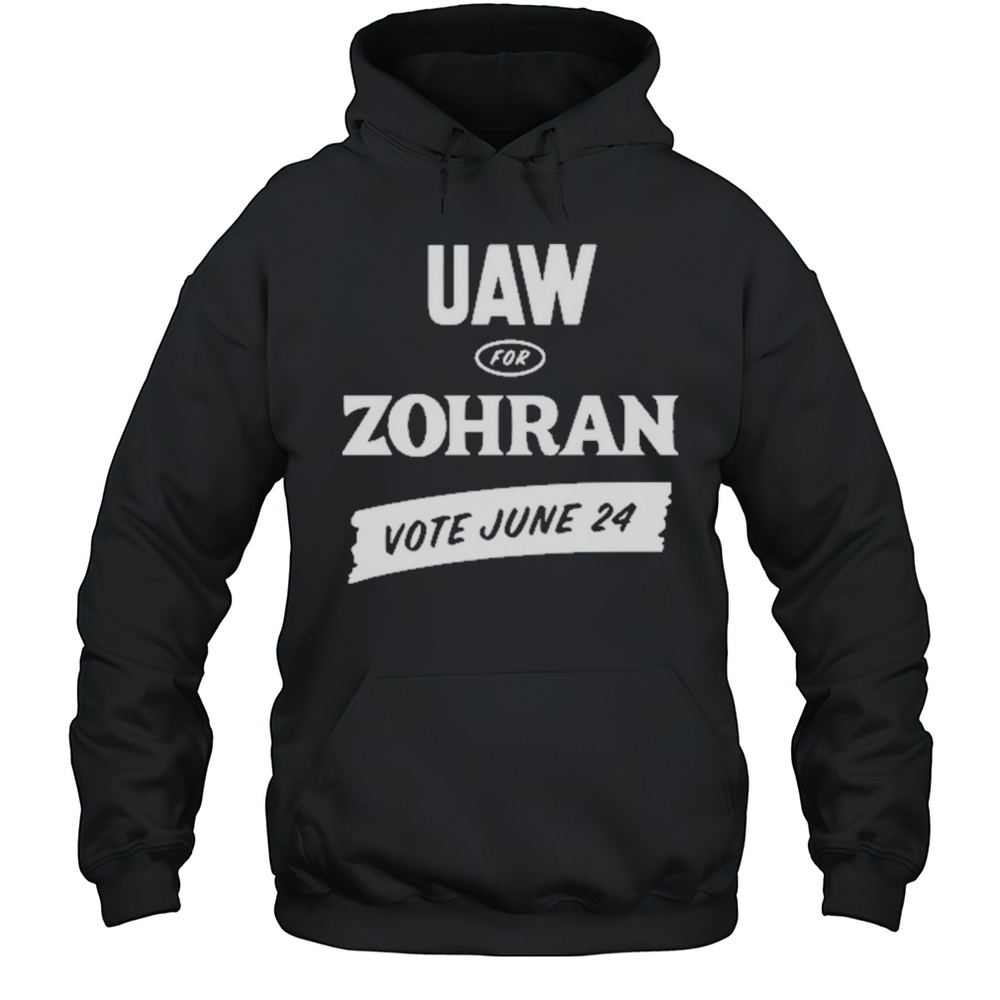Uaw For Zohran Mamdani T-Shirt Unisex Hoodie