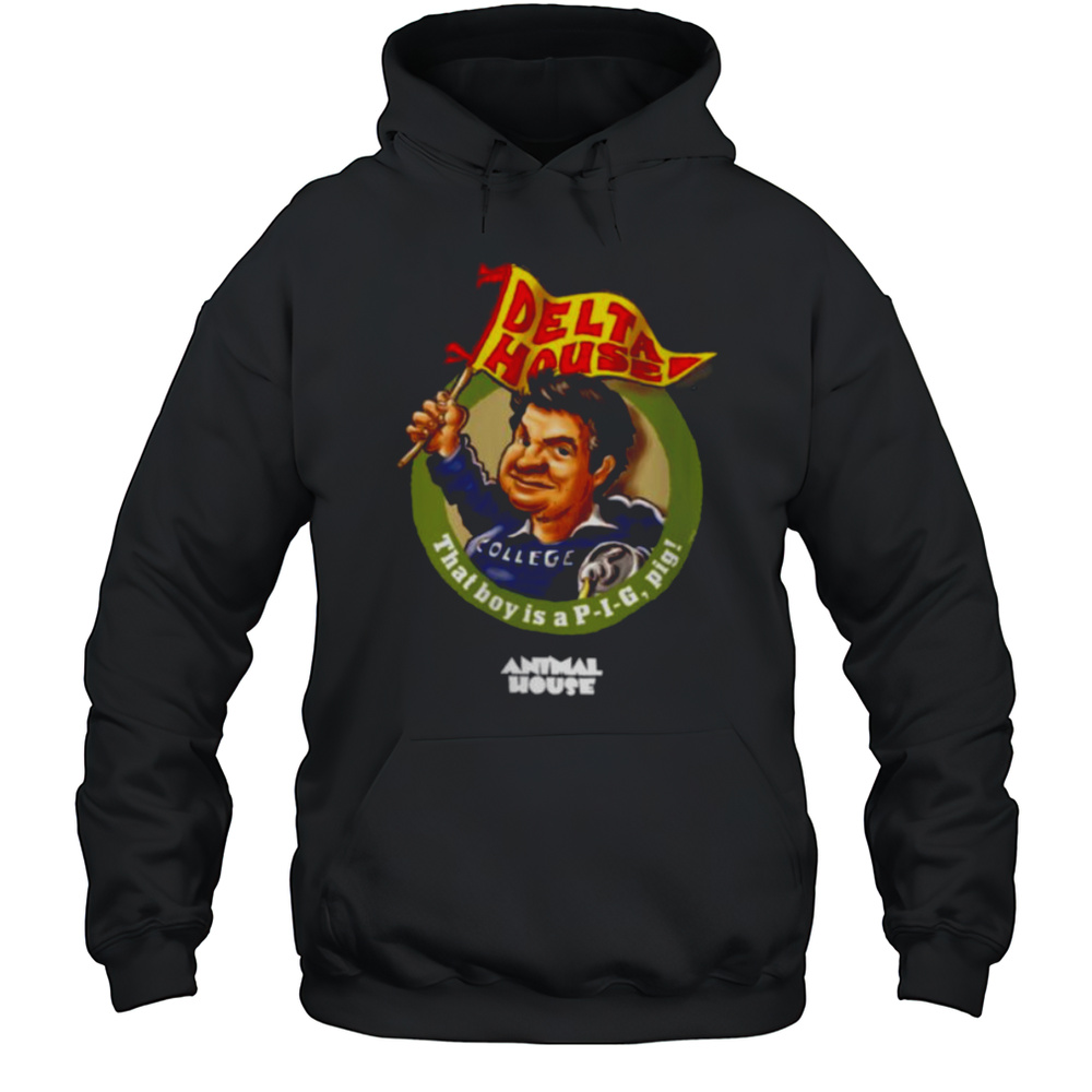 Womens Animal House P I G Shirt Unisex Hoodie