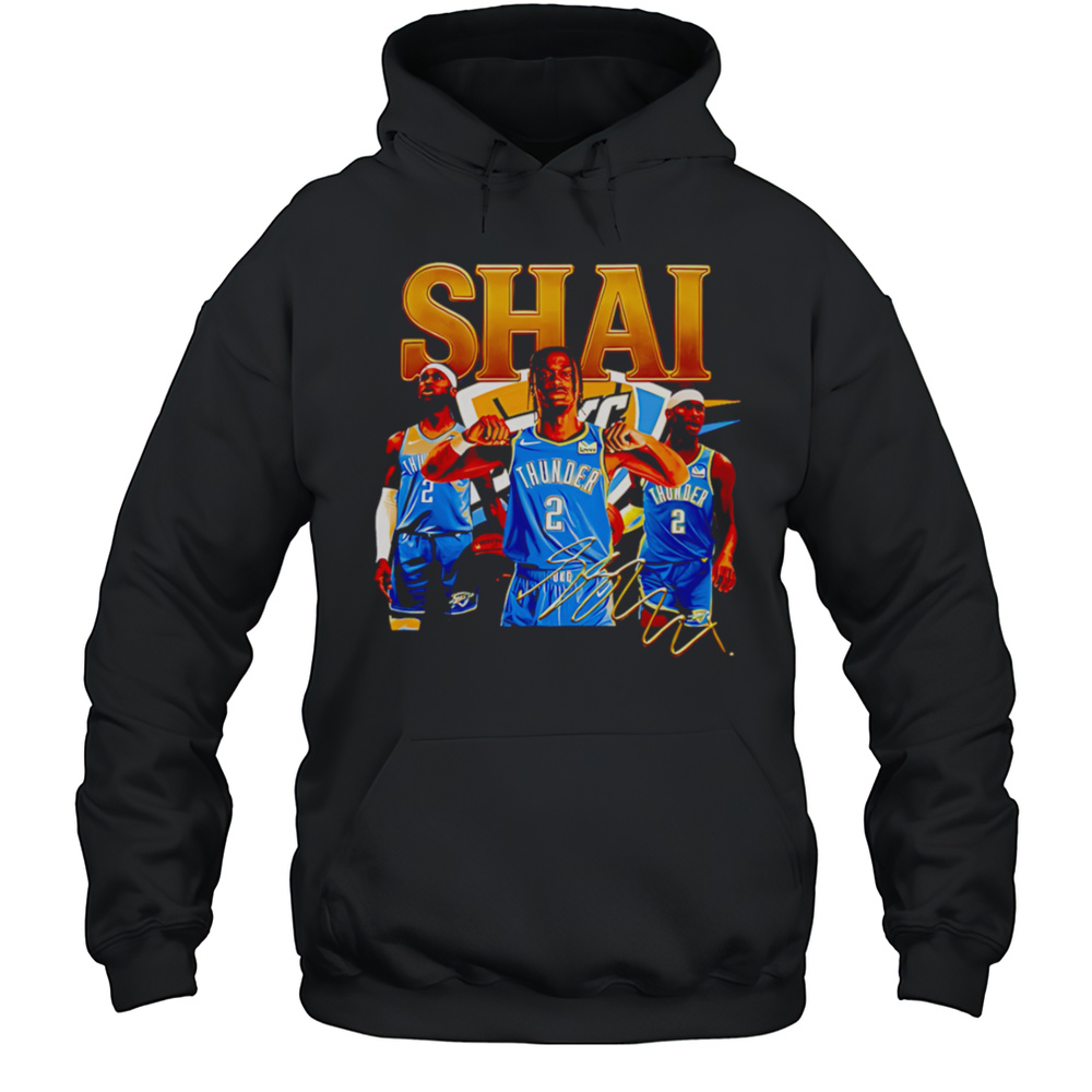 Basketball NBA Shai Bootleg Signature Shirt Unisex Hoodie