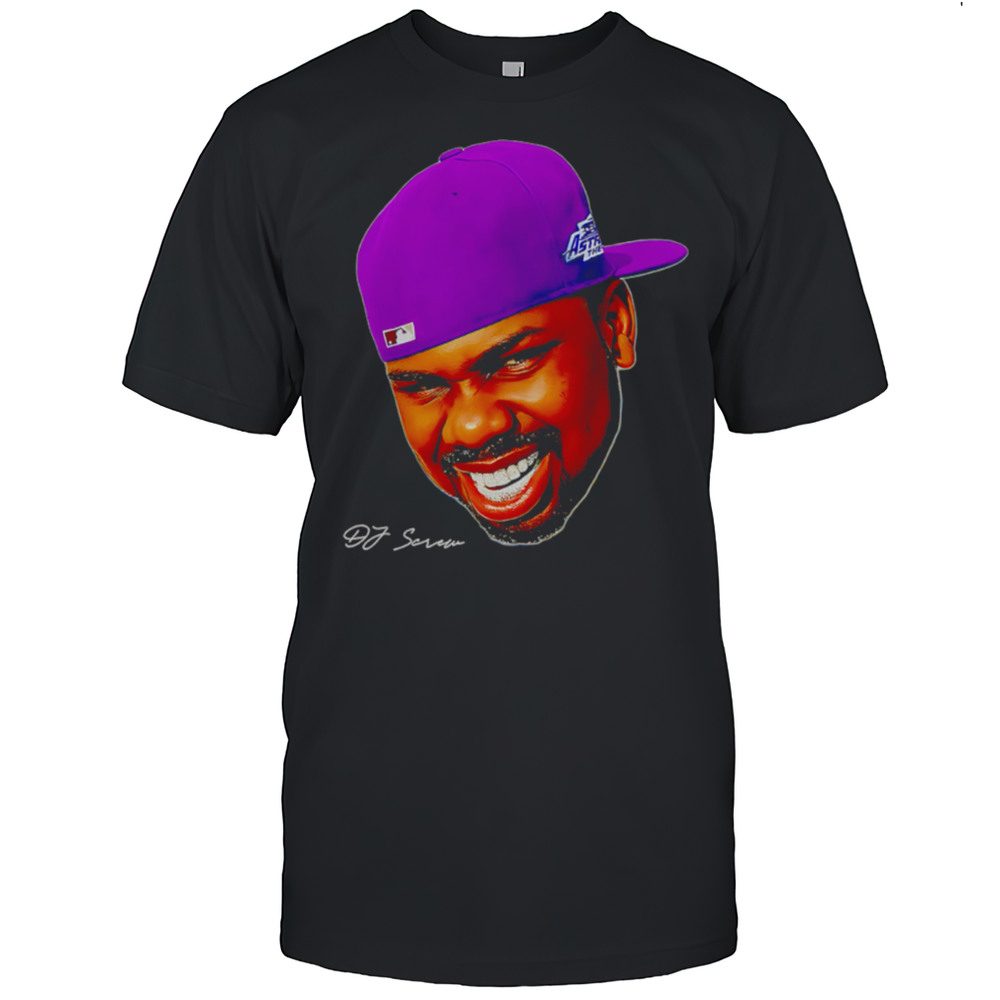 Big Head DJ Screw Hat Club Selena Houston Astros Shirt
