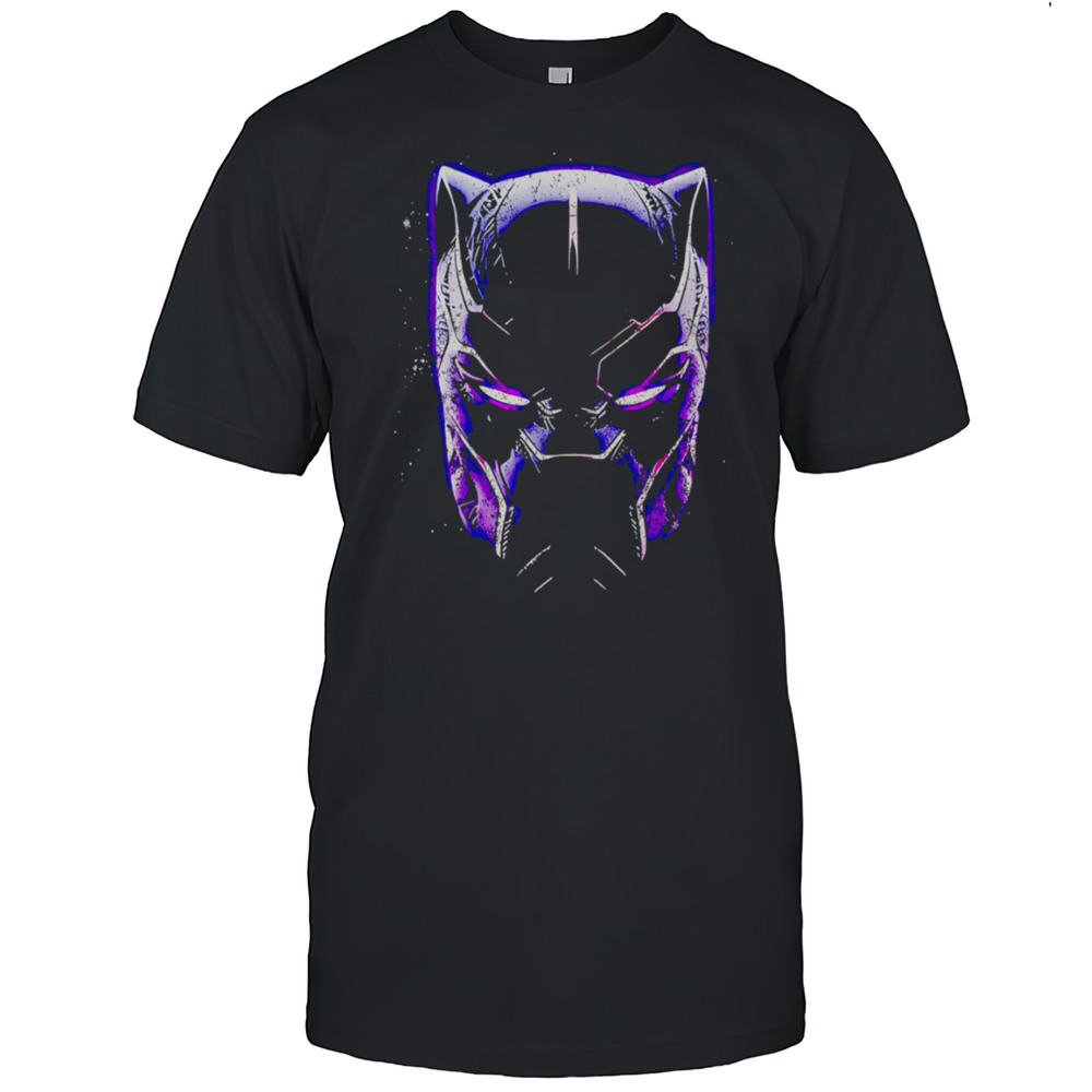 Black Panther Mask Marvel Shirt