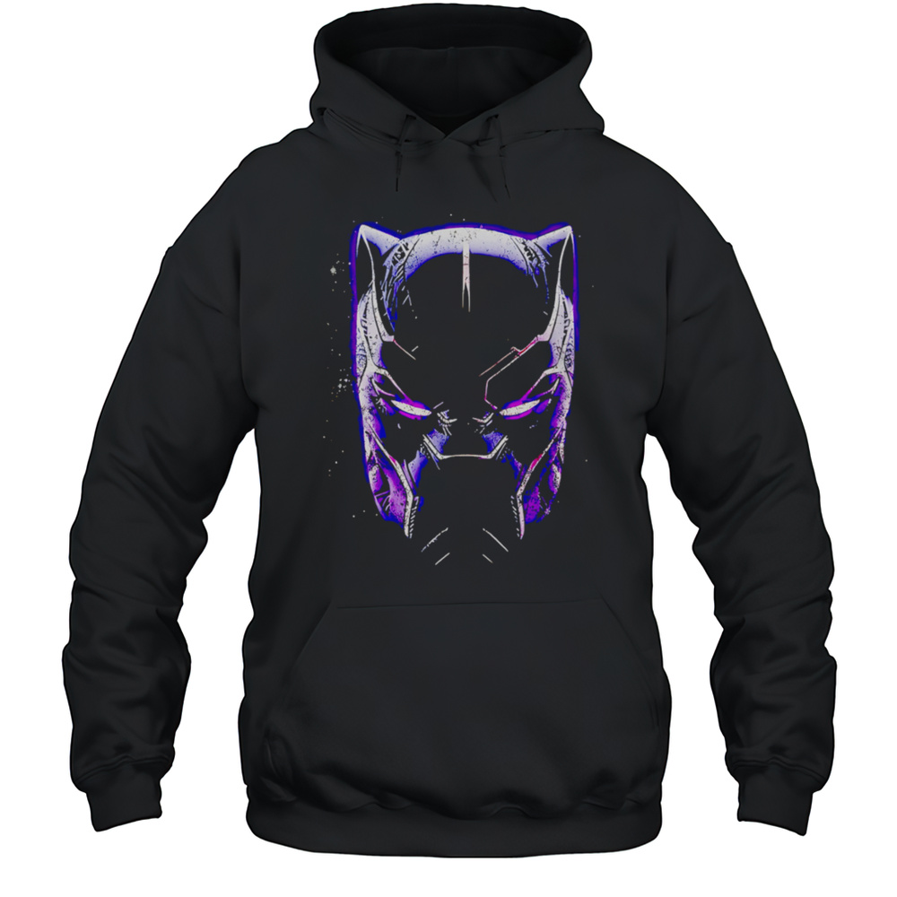 Black Panther Mask Marvel Shirt Unisex Hoodie