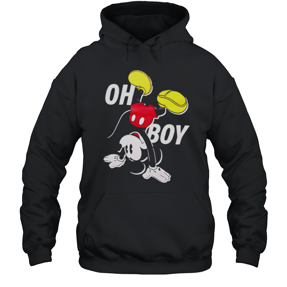 Disney Mickey Mouse Oh Boy Shirt Unisex Hoodie