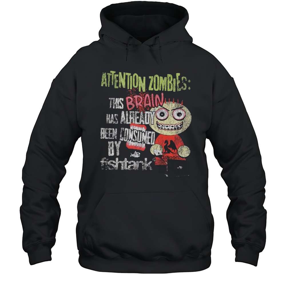 Fishtank Gift Shop Zombie T-Shirt Unisex Hoodie