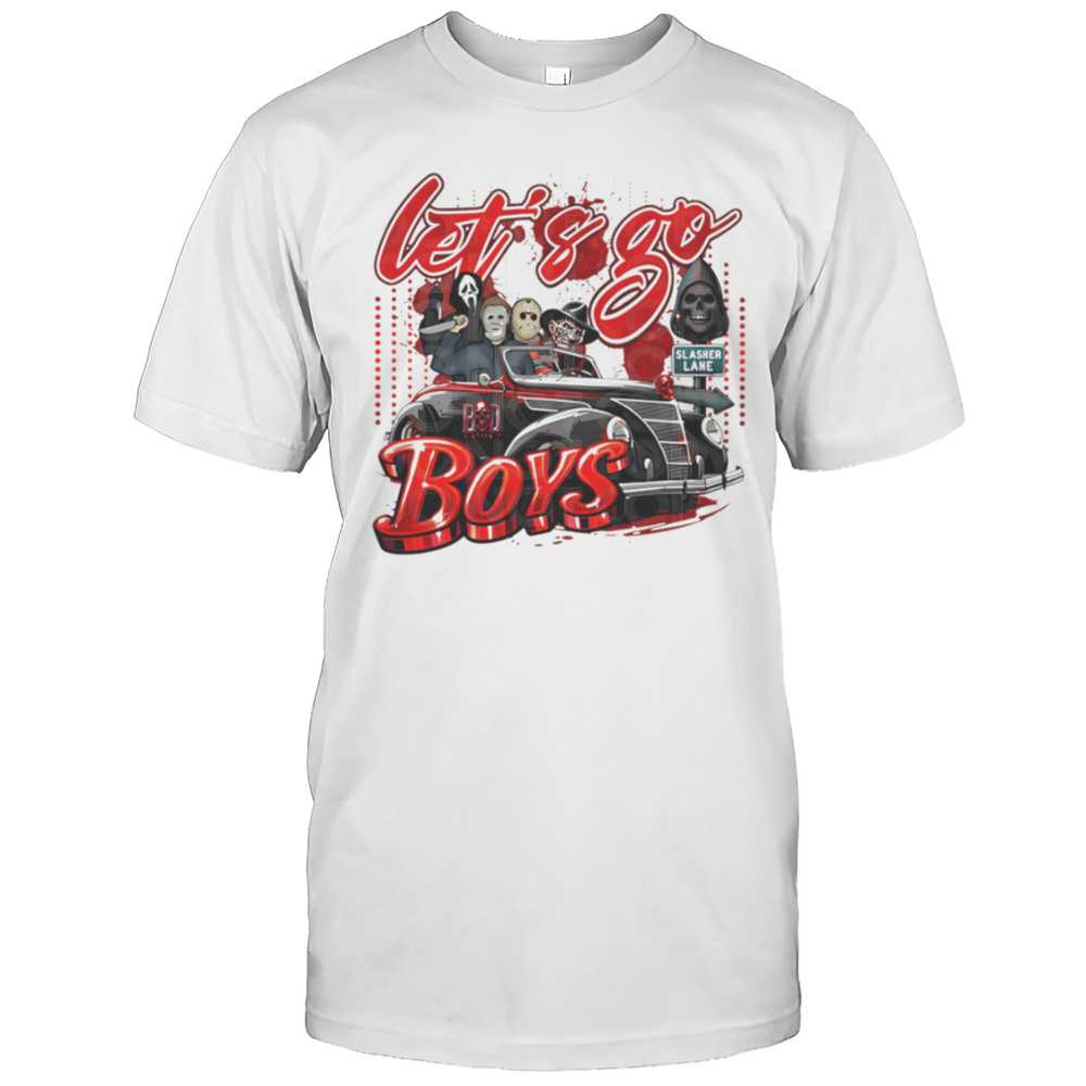 Horror Movie Characters Lets Go Boy Shirt