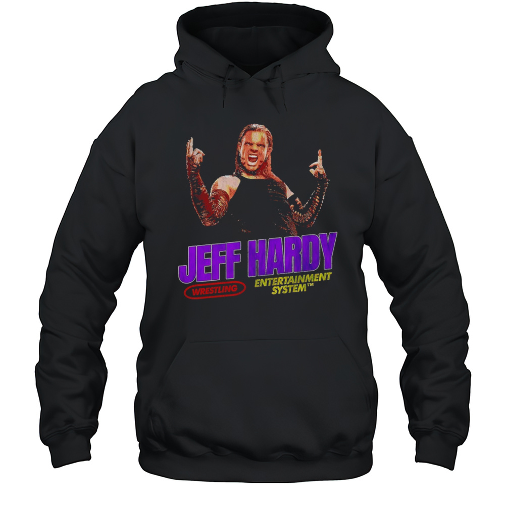 Jeff Hardy Wrestling Entertainment System Vintage Shirt Unisex Hoodie