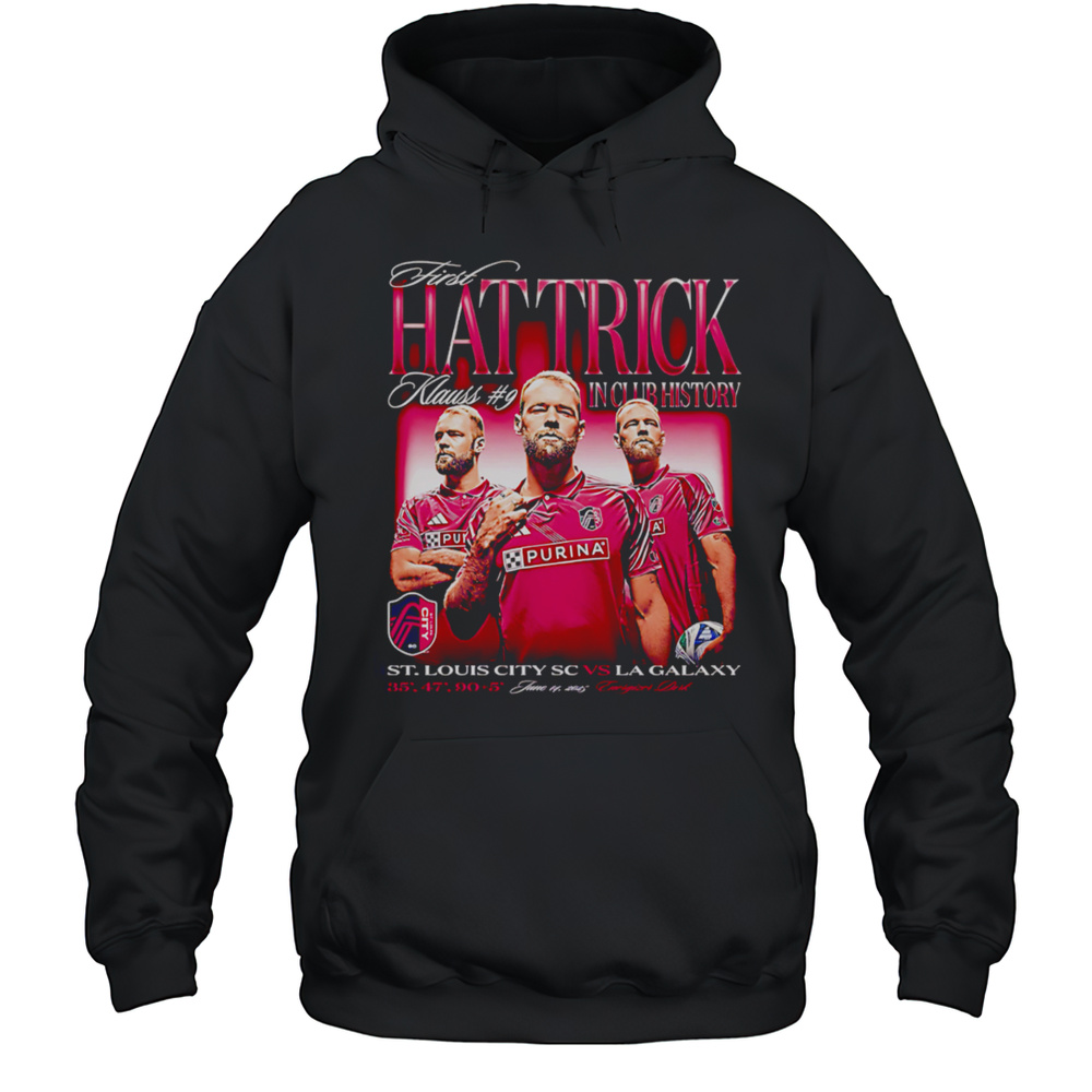 Joao Klauss St. Louis City SC Hat Trick Vintage Shirt Unisex Hoodie