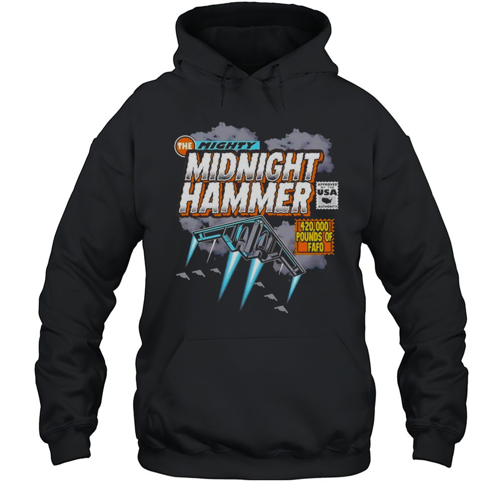 Mighty Midnight Hammer Shirt Unisex Hoodie