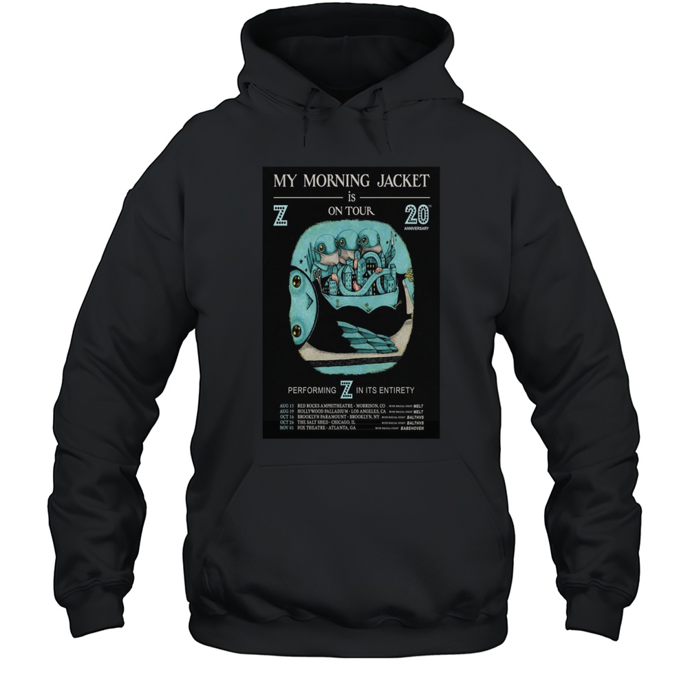 My Morning Jacket Z 20th Anniversary Poster T-Shirt Unisex Hoodie