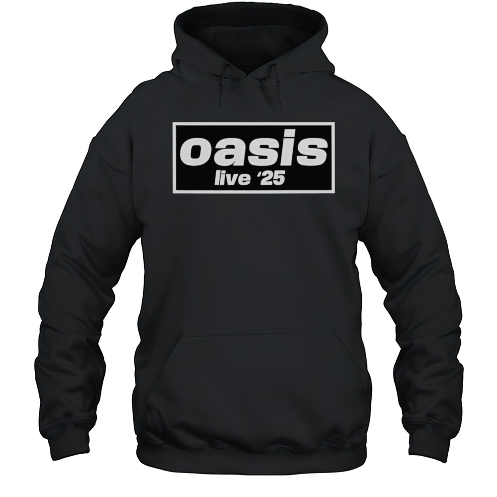 Oasis Live 25 Tour Never Fades Premium Shirt Unisex Hoodie