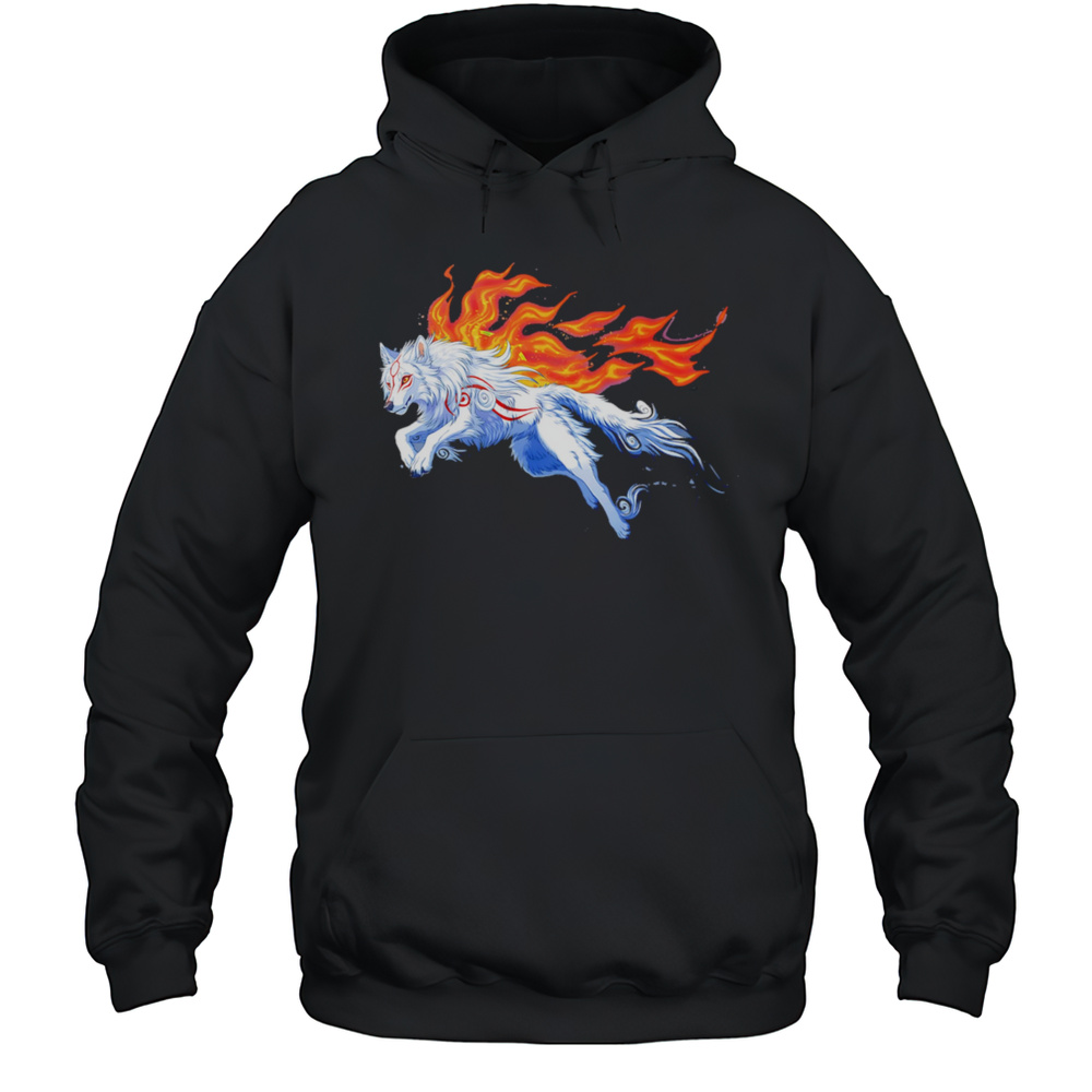 Okami Amaterasu Games Design Shirt Unisex Hoodie