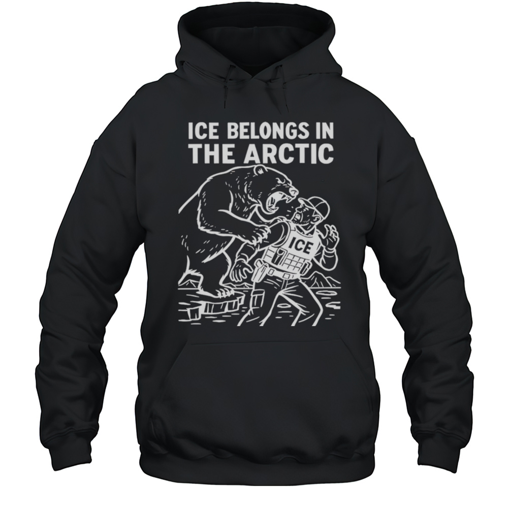 Punk With A Camera Ice Belongs In The Arctic Shirt Unisex Hoodie
