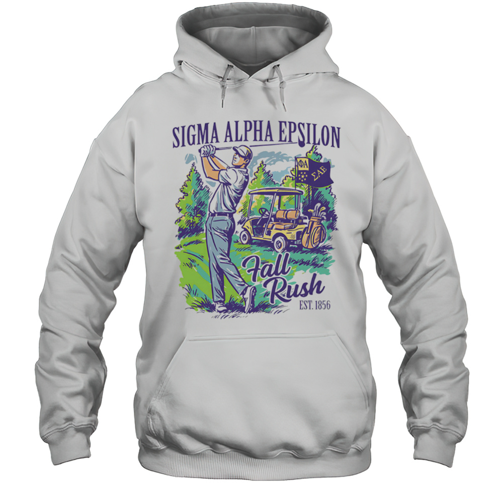 Sigma Alpha Epsilon Fall Rush Golf Shirt Unisex Hoodie