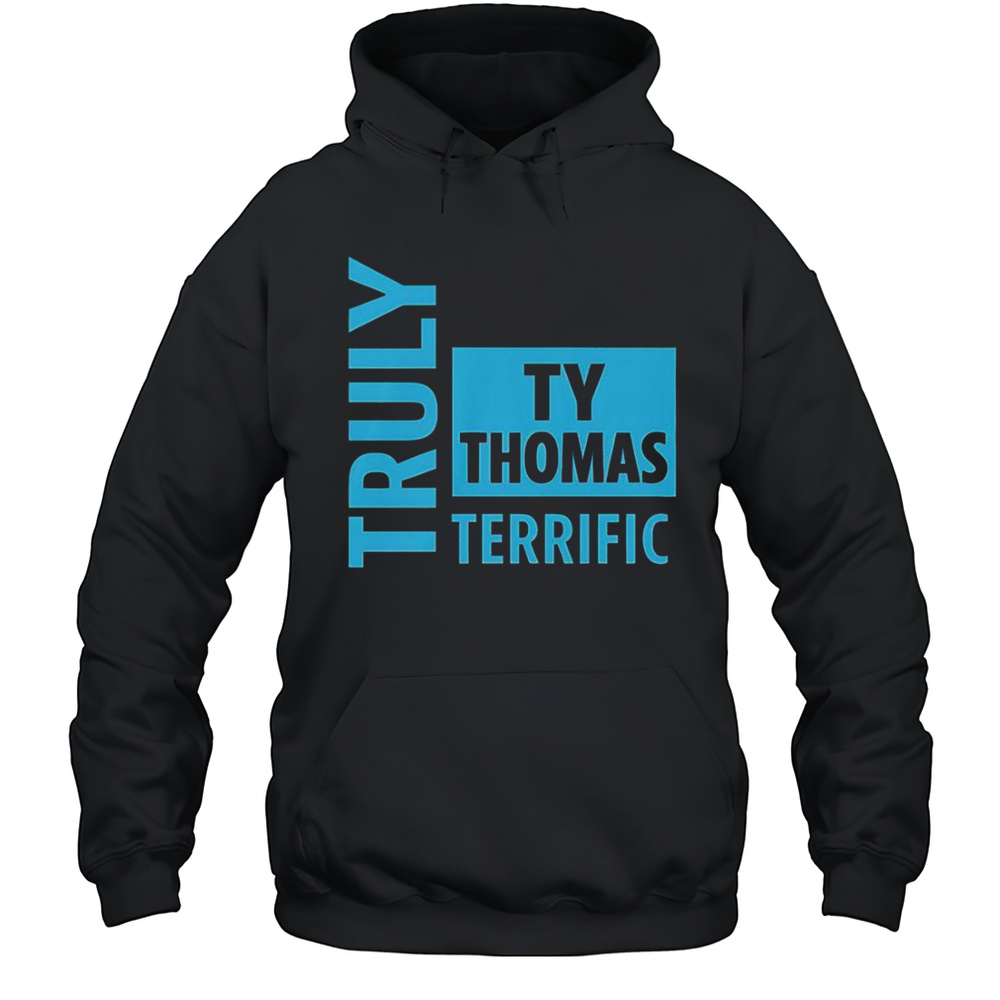 Truly Terrific TY Thomas Text T-Shirt Unisex Hoodie