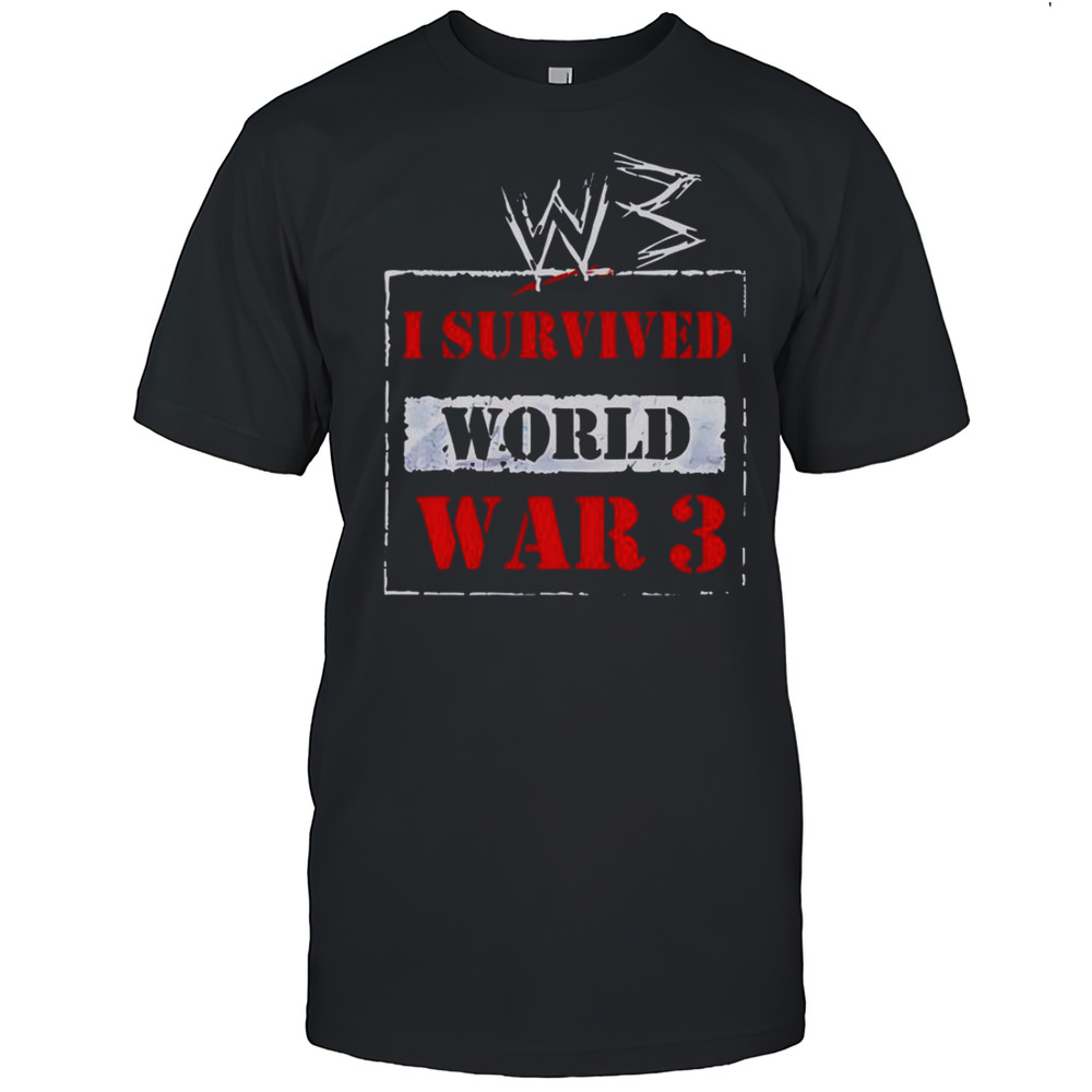 W3 I Survived World War 3 T-Shirt