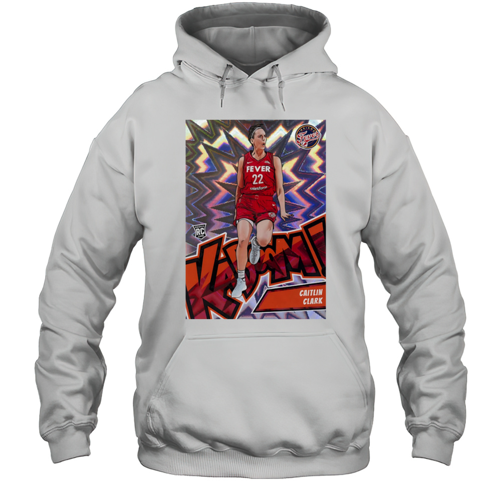 WNBA Indiana Fever Caitlin Clark Kaboom Shirt Unisex Hoodie