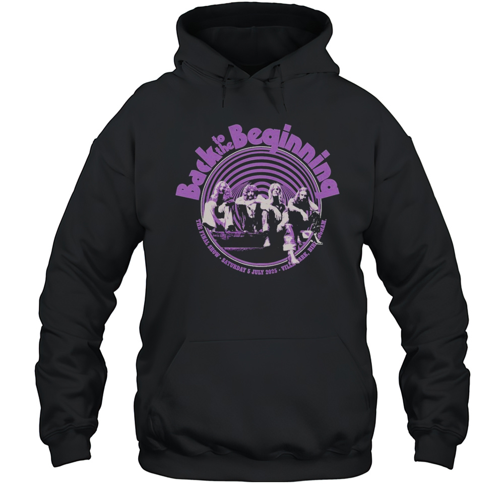 Back To The Beginning Event 2025 T-Shirt Unisex Hoodie