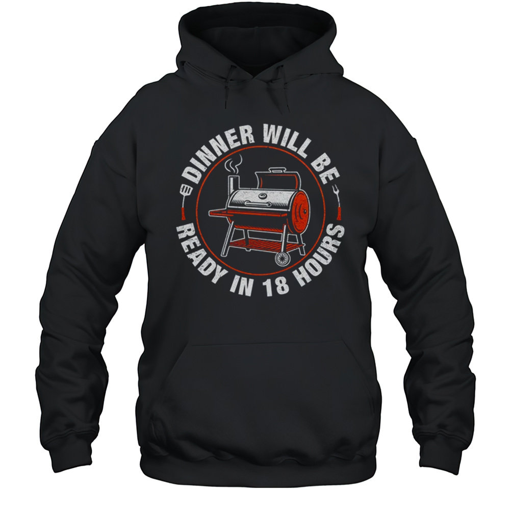 BBQ Dad Funny Smoking Meat Smoker Barbecue Dad Men Party Shirt Unisex Hoodie