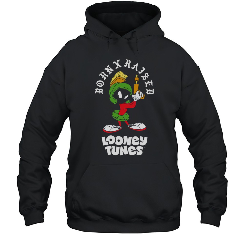 BORN X RAISED LOONEY TUNES Marvin The Martian Shirt Unisex Hoodie
