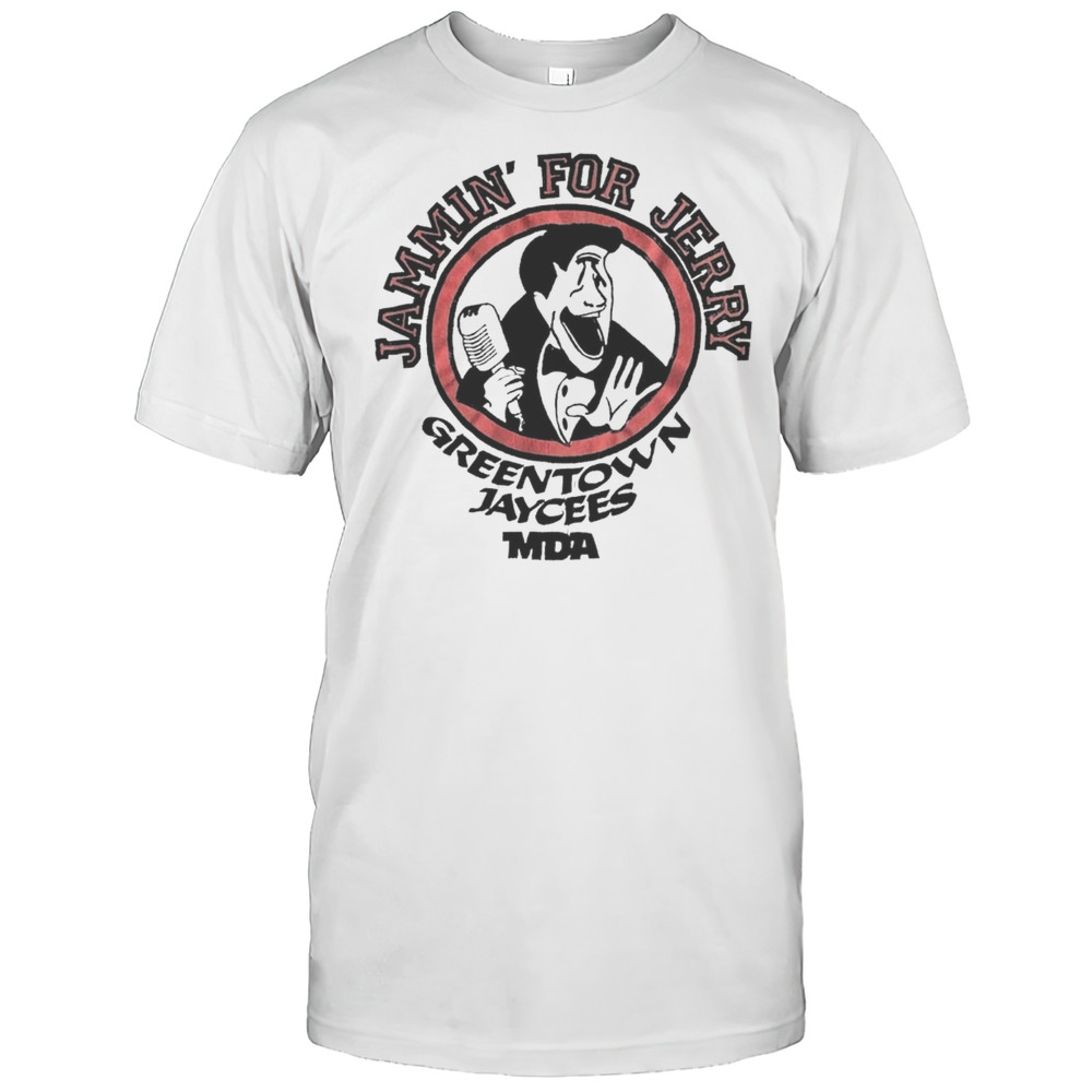 Jammin For Jerry Greentown Jaycees MDA Vintage Shirt