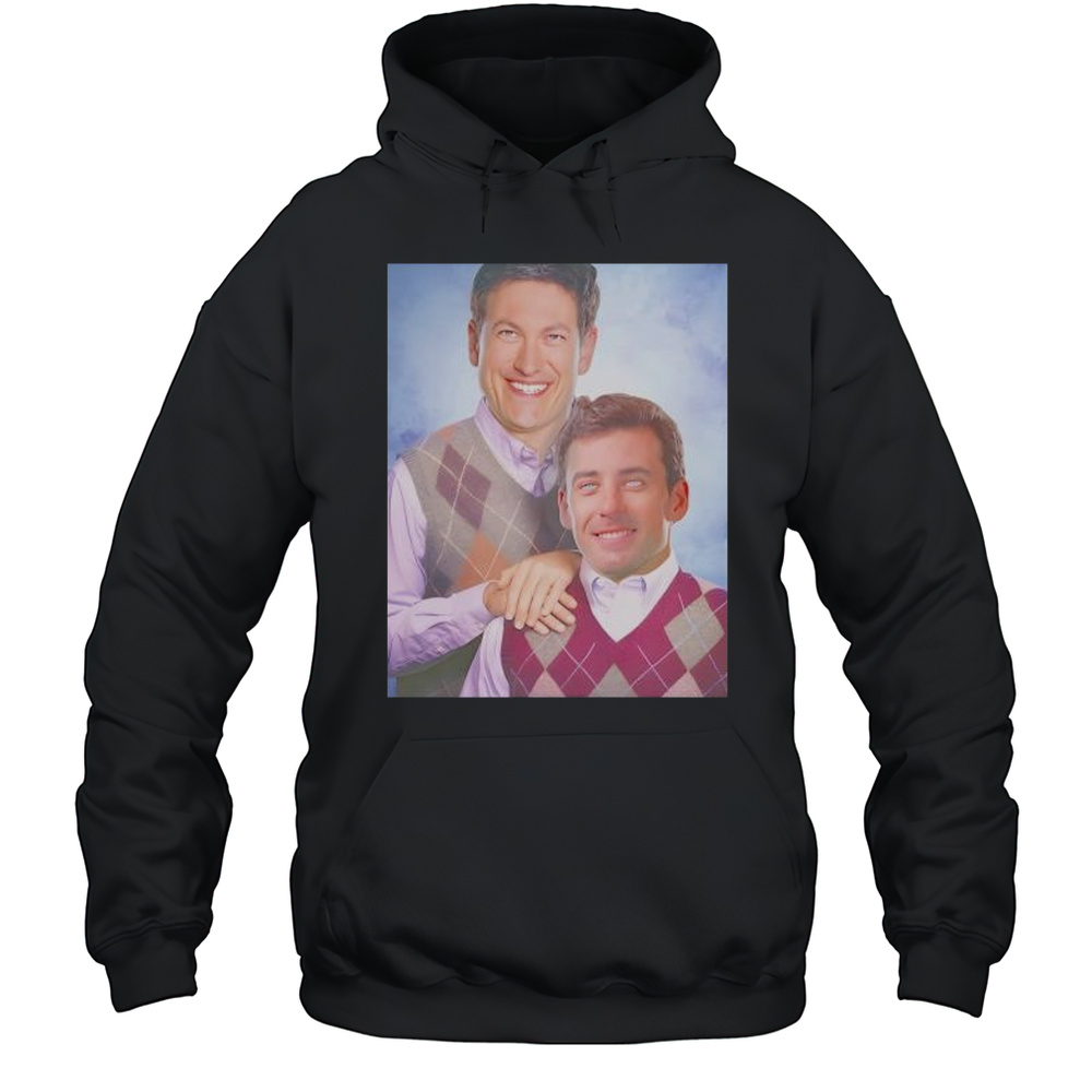 Joey Logano And Ryan Blaney Step Brothers T-Shirt Unisex Hoodie