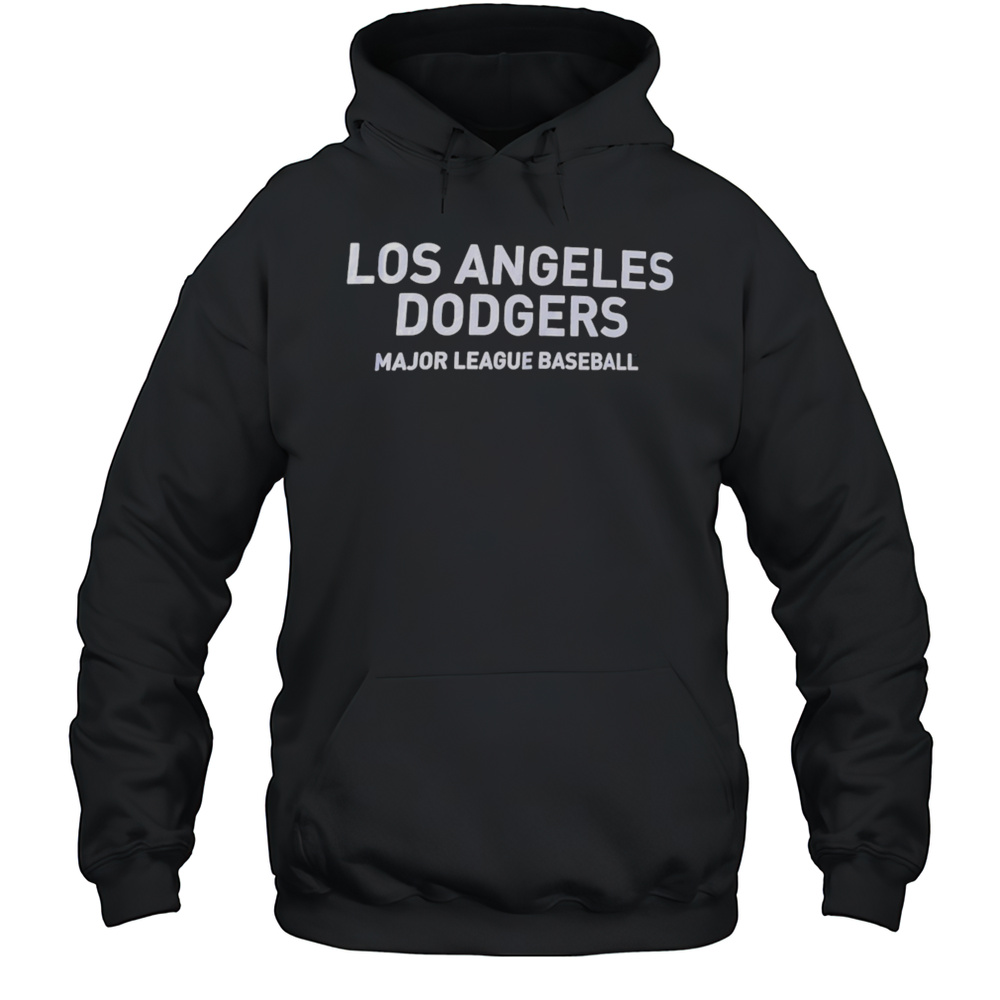Los Angeles Dodgers Major League Baseball Letter Shirt Unisex Hoodie