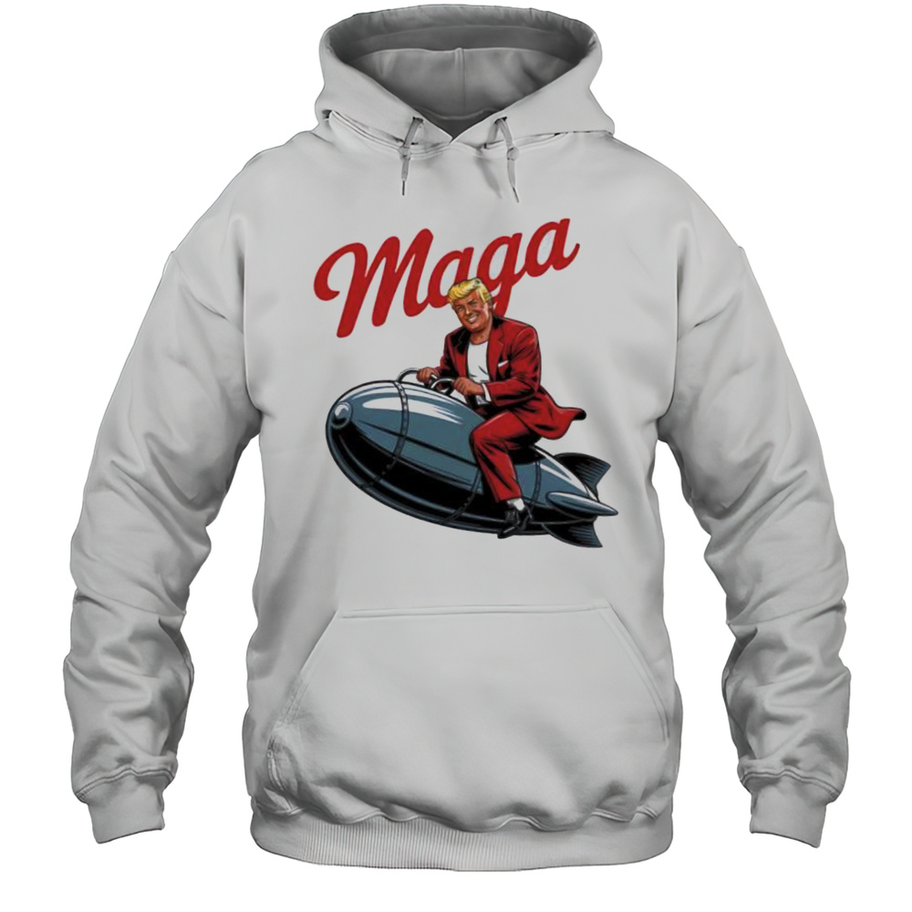 MAGA Funny Trump Pin-Up Shirt Unisex Hoodie