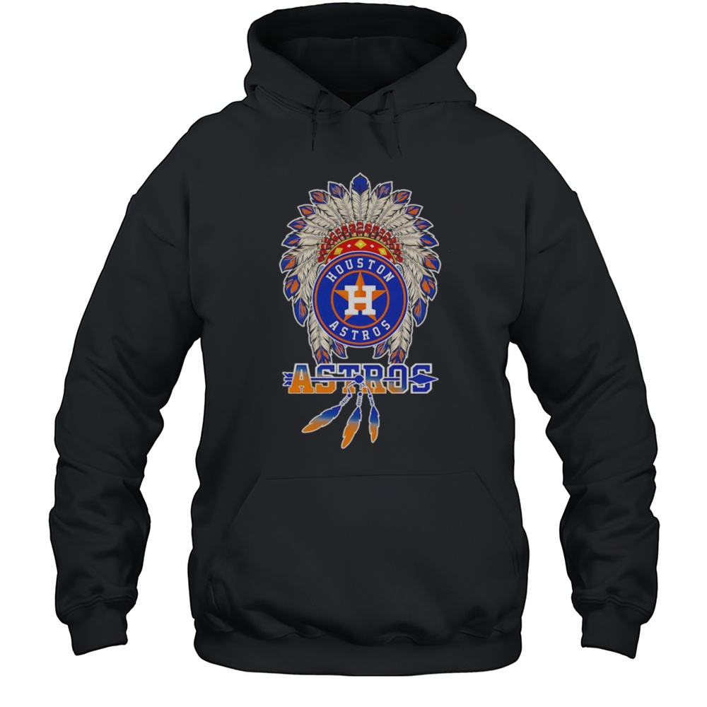 Native Chief Headdress Houston Astros Shirt Unisex Hoodie