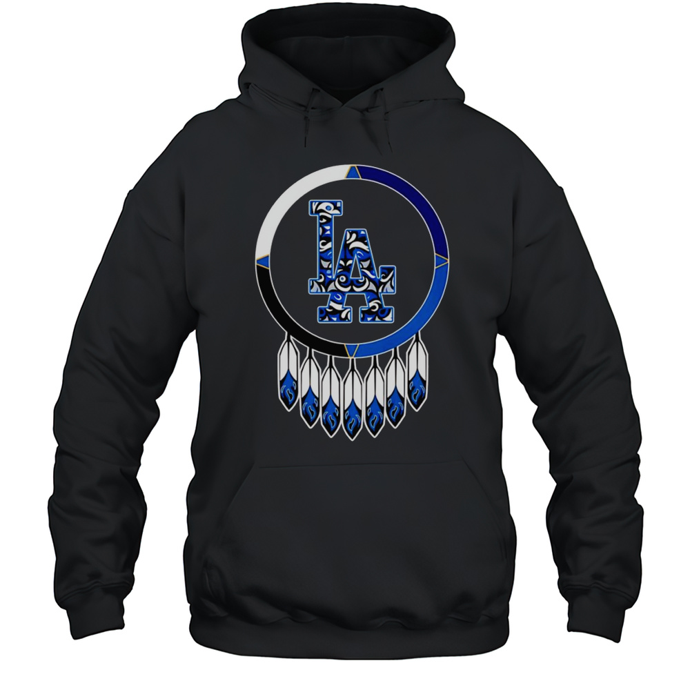 Native Dream Catcher Los Angeles Dodgers Shirt Unisex Hoodie