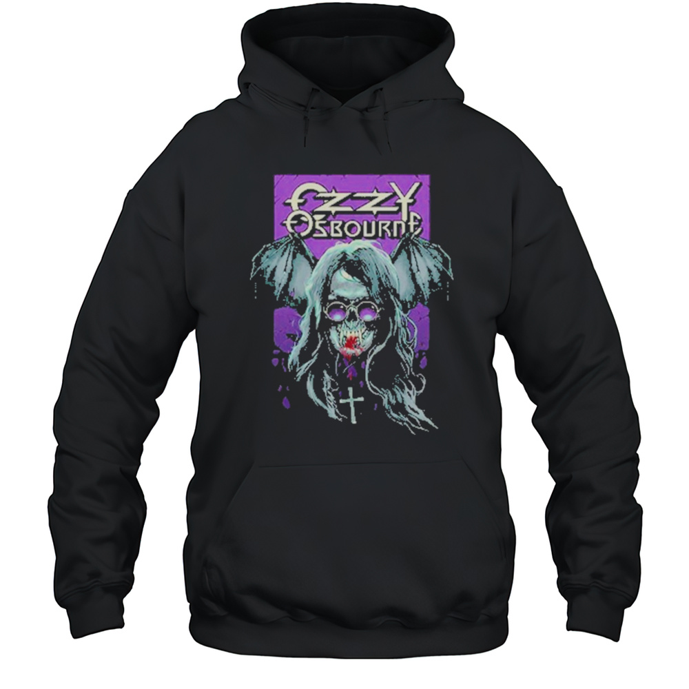 Ozzy Osbourne Bat T-Shirt Unisex Hoodie