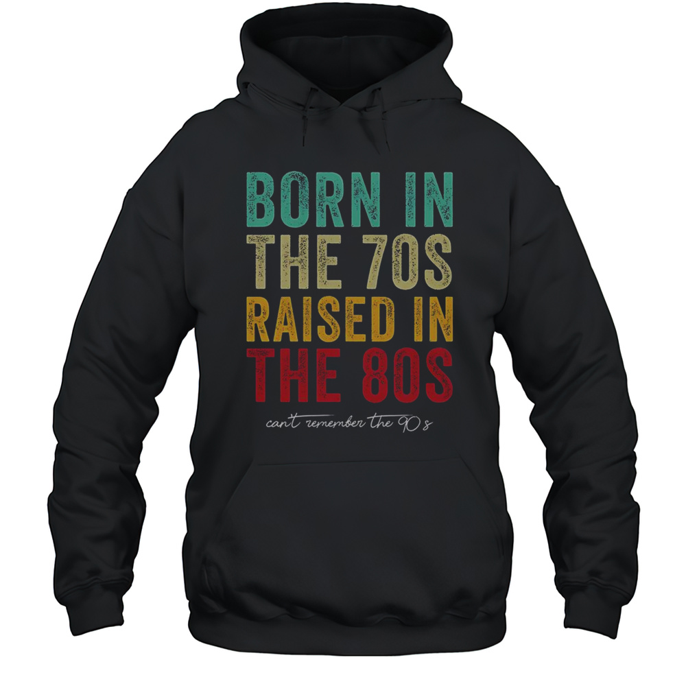 Premium Raised In The 80s Vintage T-Shirt Unisex Hoodie