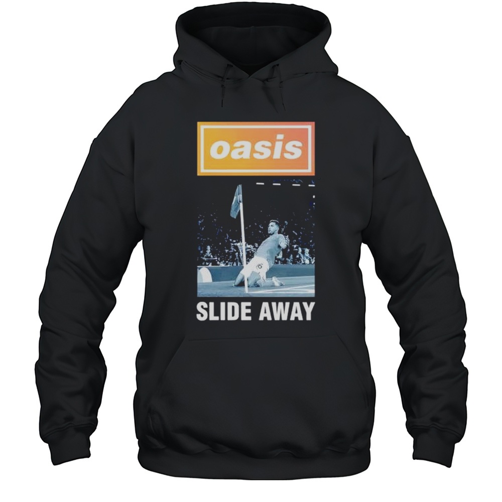 Rodri Manchester City Oasis Slide Away T-Shirt Unisex Hoodie