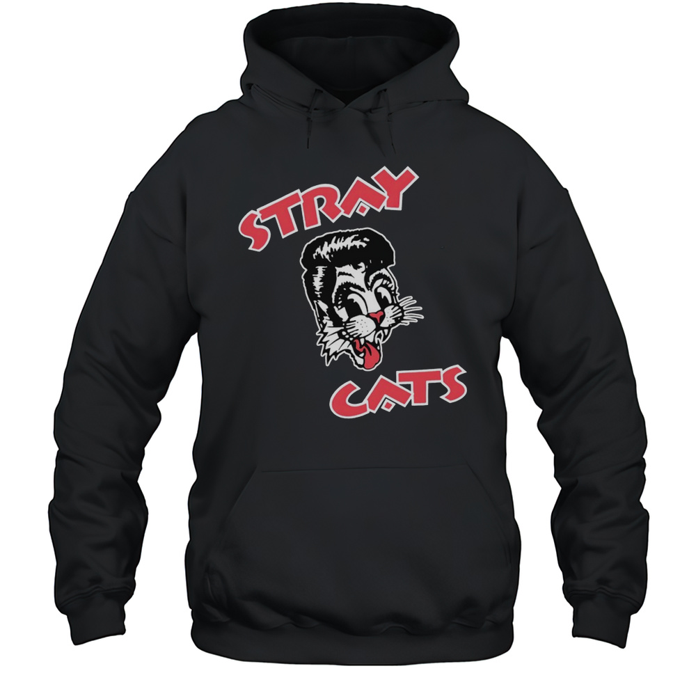 Stray Cats Logo Shirt Unisex Hoodie