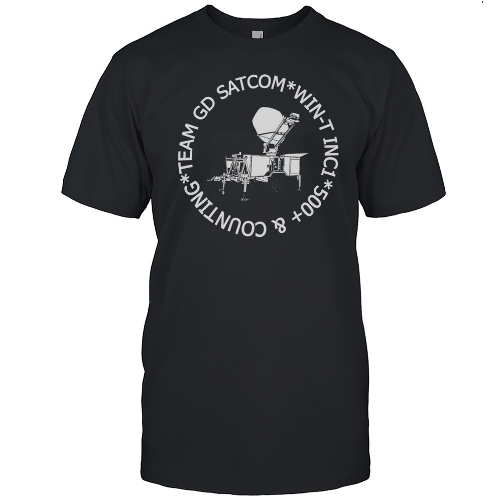 Team General Dynamics Satcom Win-t INC1 Shirt